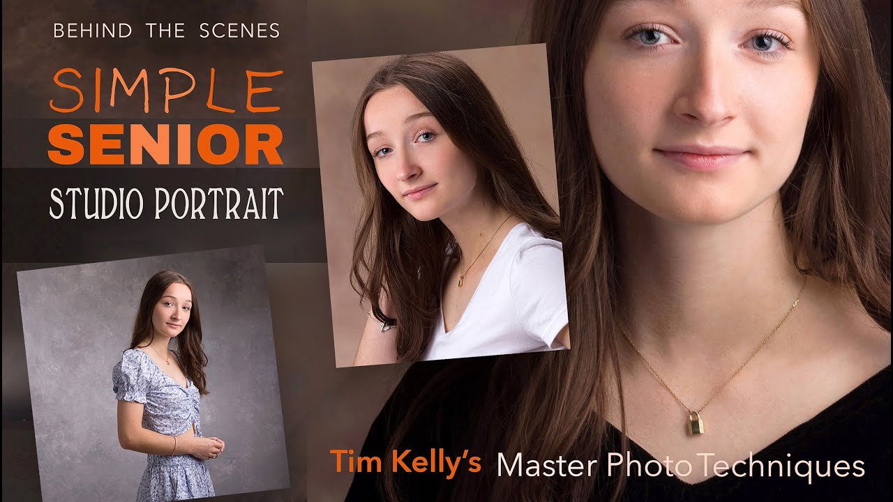 High School Senior Session / Studio Portraits /Genuine Behind the Scenes Recording on iPhone.