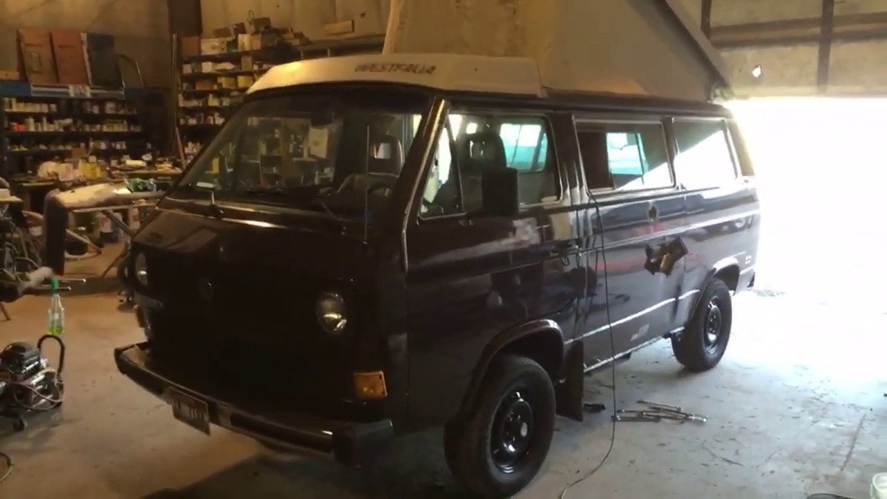 Разборка кемпера Vanagon Westfalia 1985 года. Вывоз кухни.