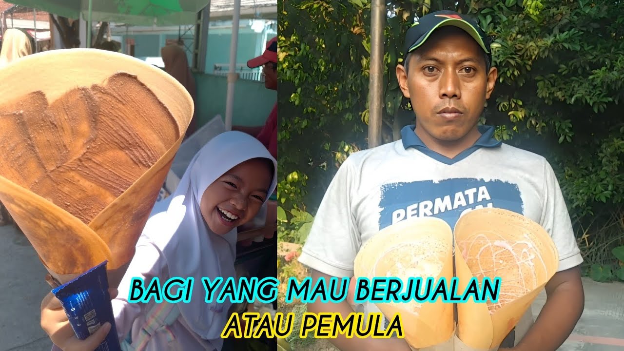 CARA MEMBUAT CREPES DAN TEKNIK PENGATURAN API🔥 YANG BENAR [] SUPAYA TIDAK GAGAL