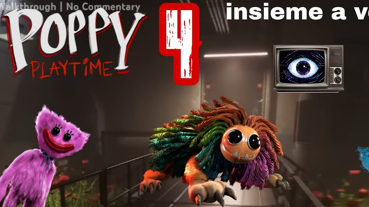 Gioco a poppy playtime!!!i sono spaventatissimo #poppyplaytime4
