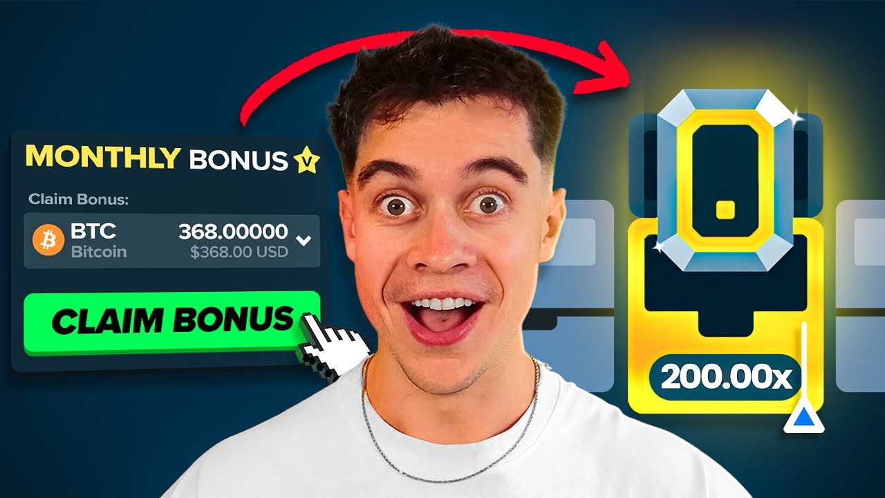 I GAMBLED MY MONTHLY BONUS AND GOT SO LUCKY!