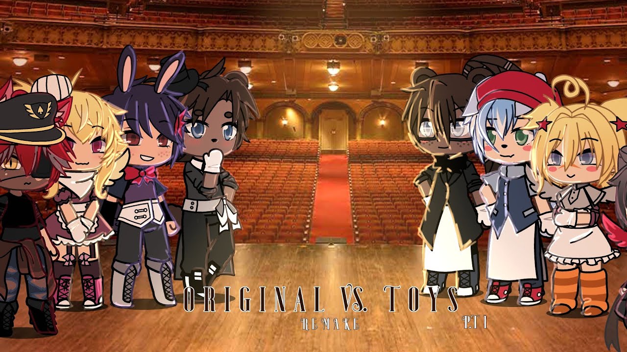 [- FNAF singing battle ~ P.T 1— Original VS. Toys — Remake — °Jade°-]