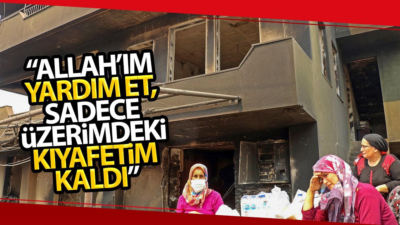 Evlerine Gelip Küle Döndüğünü Görünce Gözyaşlarına Boğuldular