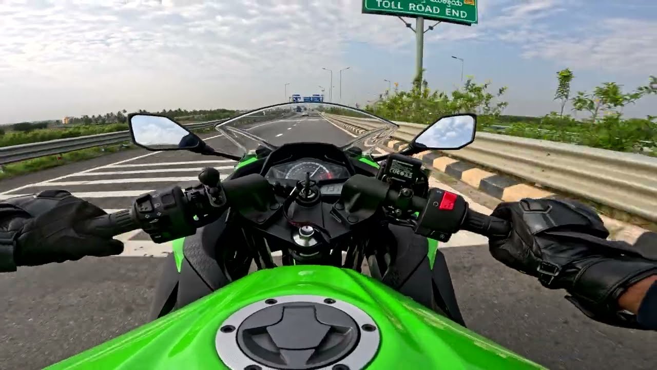 No Limits, Just Speed &mdash; Ninja 300 Open Road POV Ride in 4K