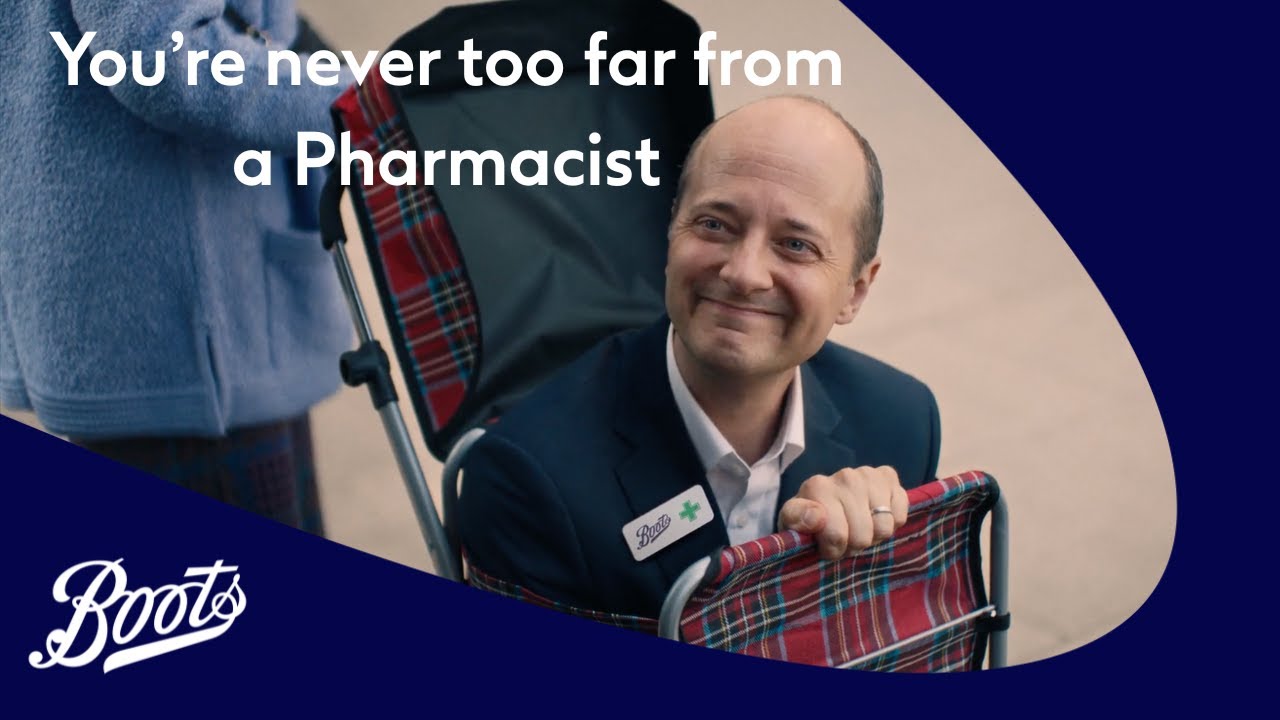 You&rsquo;re never too far from a Pharmacist | TV ad | Boots UK