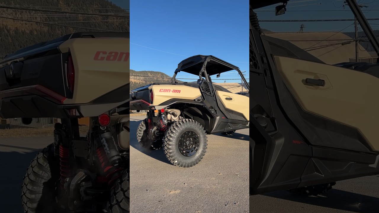 Звуковой тест Can-Am Commander 1000R 2023 года / На чём ездите вы?!? #canam