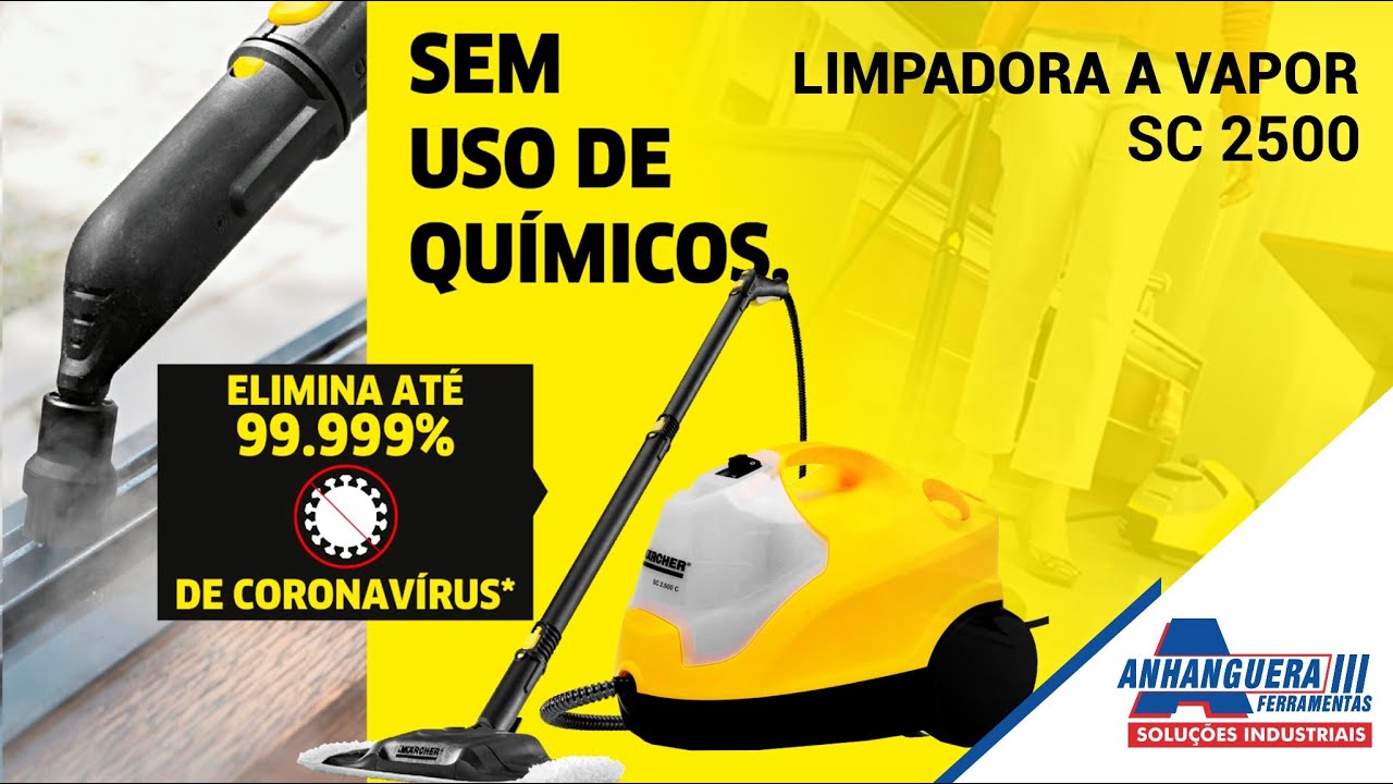 Limpadoras a Vapor SC 2500
