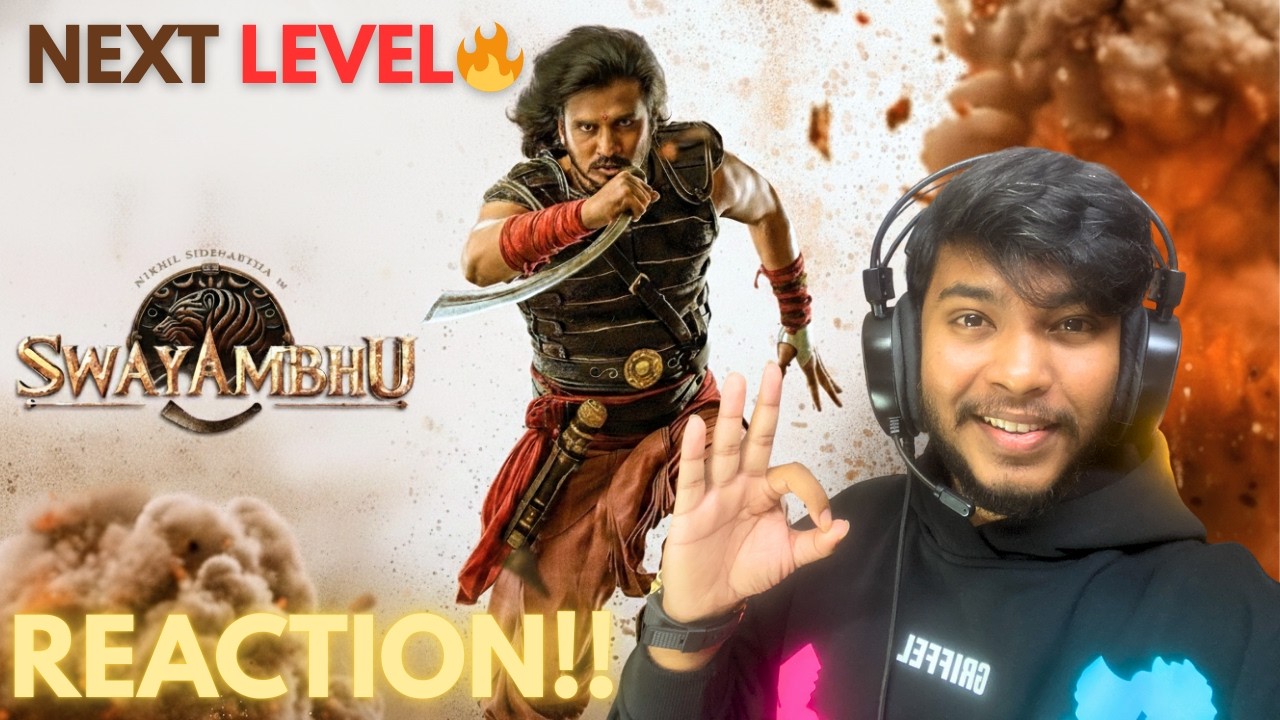 SWAYAMBHU - Epic Teaser Reaction | Mind Blown 🤯 Epic Visuals & BGM!🔥