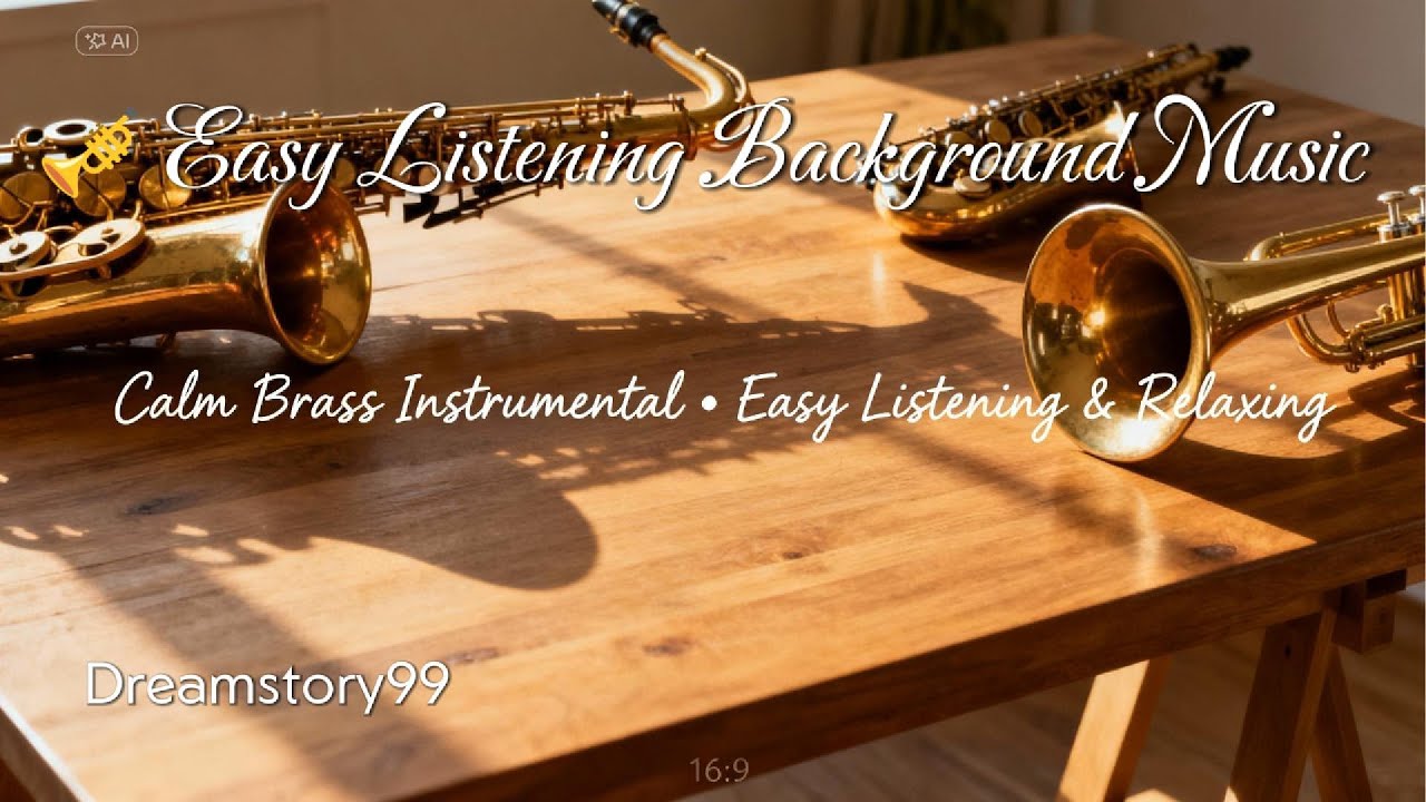 Relaxing Brass & Horn Instrumentals 🎺 Easy Listening Background Music | Dreamstory99