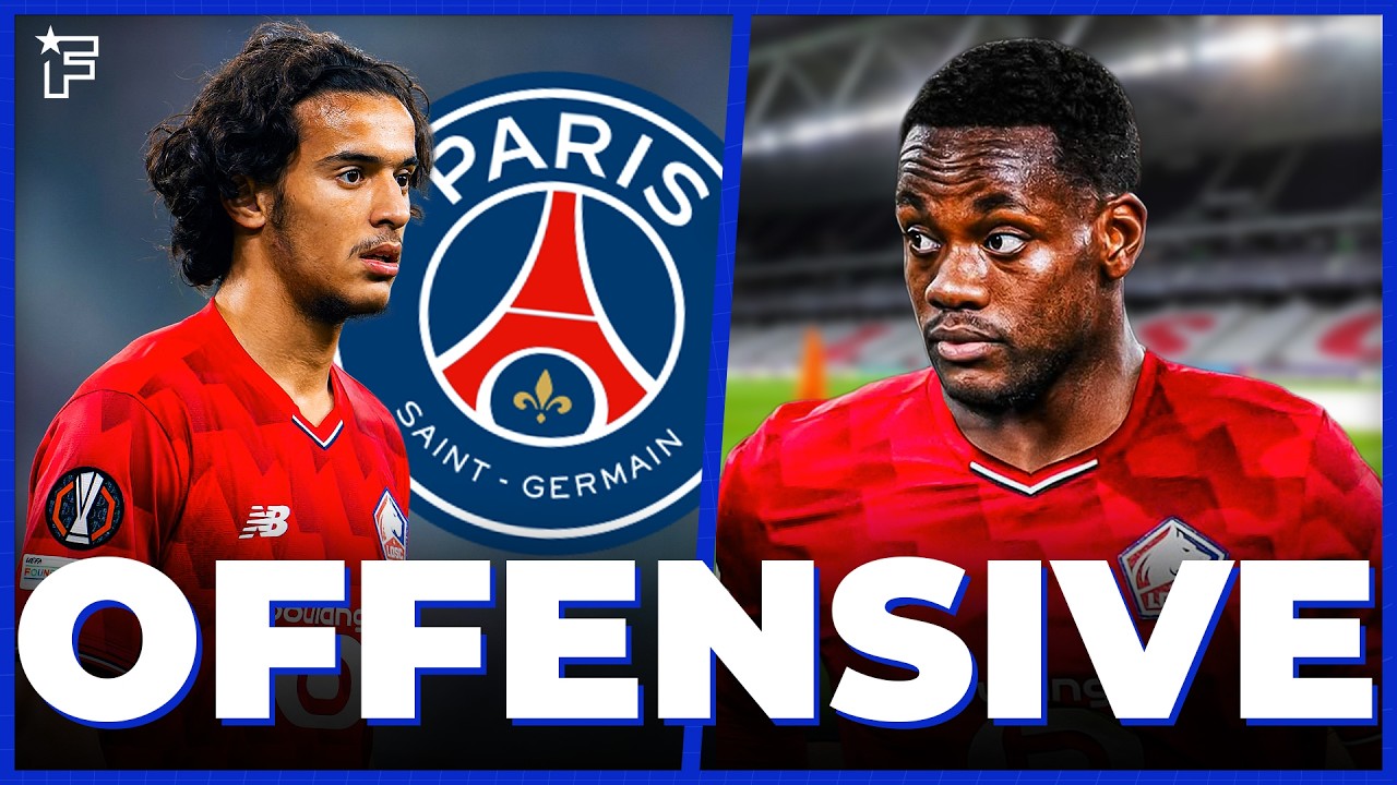 Le PSG veut Ayyoub Bouaddi, l'INCROYABLE coup tenté par Lille | JT Foot Mercato
