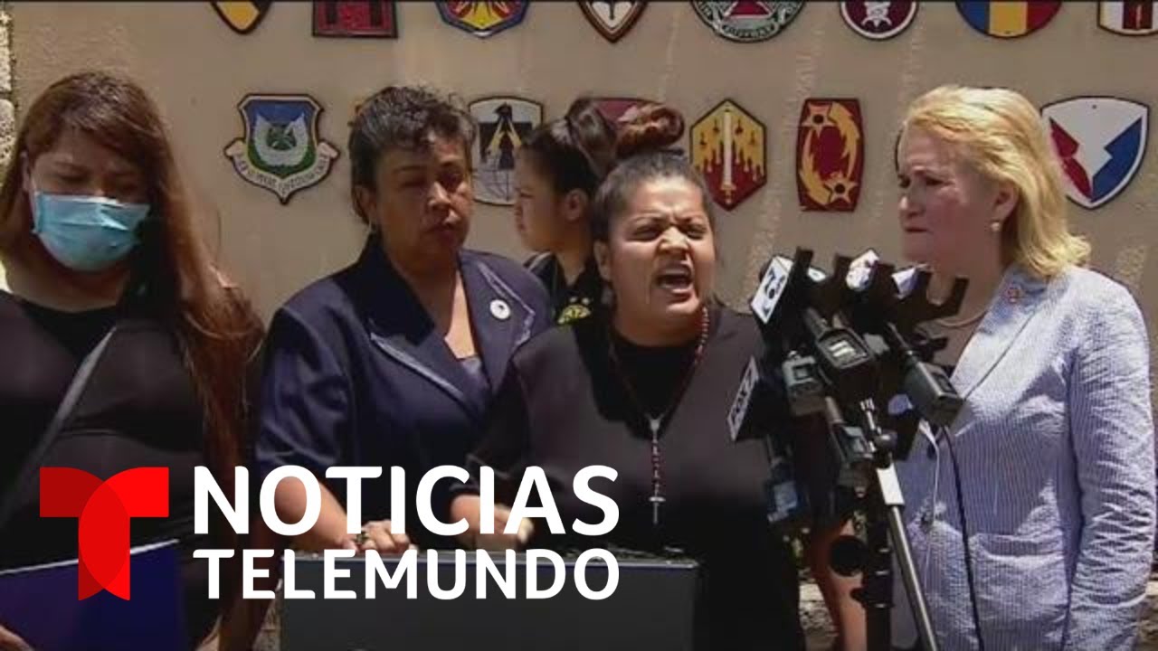 La familia de la soldado desaparecida Vanessa Guillén fue recibida en Fort Hood | Noticias Telemundo