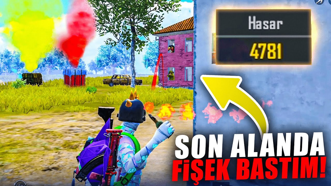 SON ALANDA FİŞEK BASTIM !! - PUBG Mobile