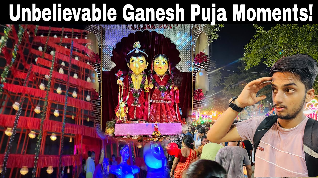 🔥 Unbelievable Ganesh Puja Pandals You Must See!