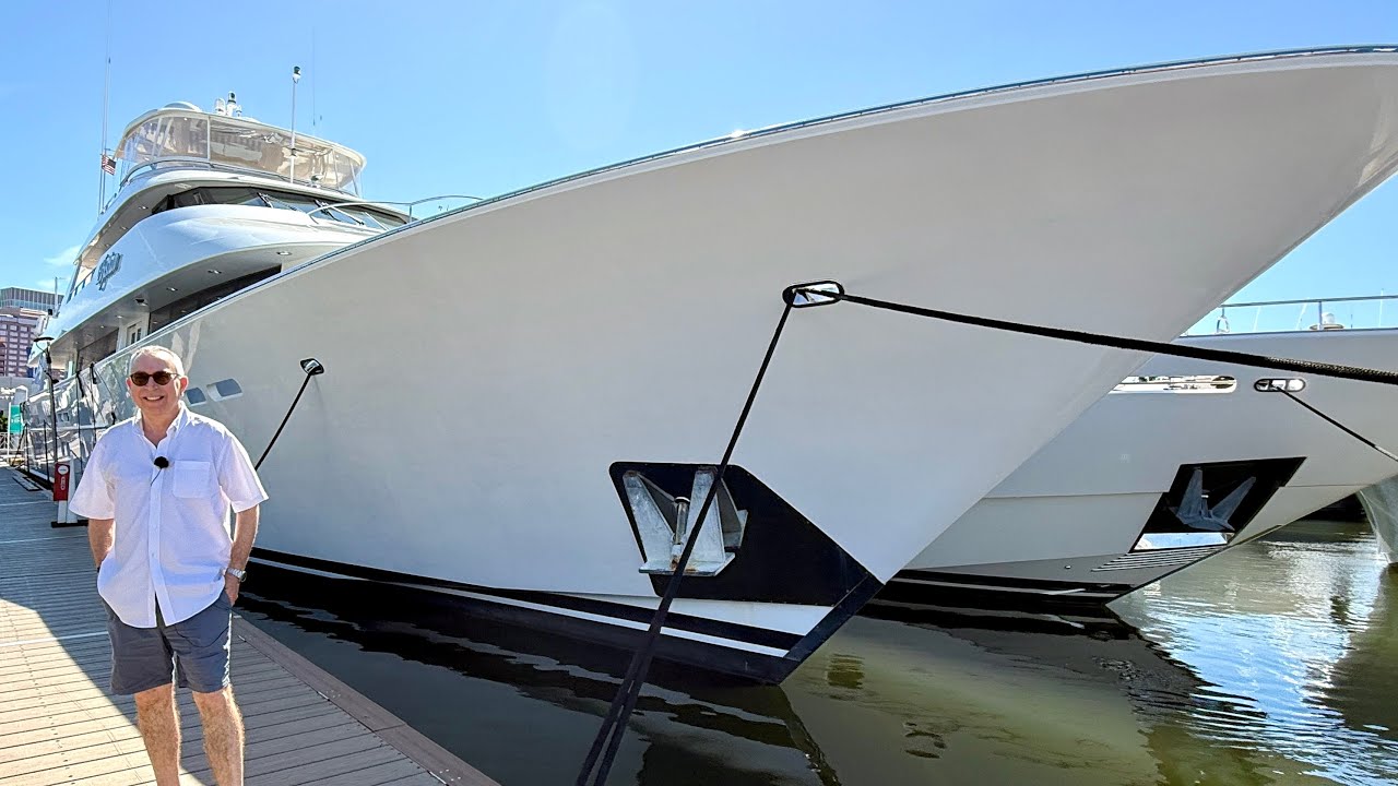 $8.75 Million Superyacht Tour : 2004 Westport 130 Tri-Deck