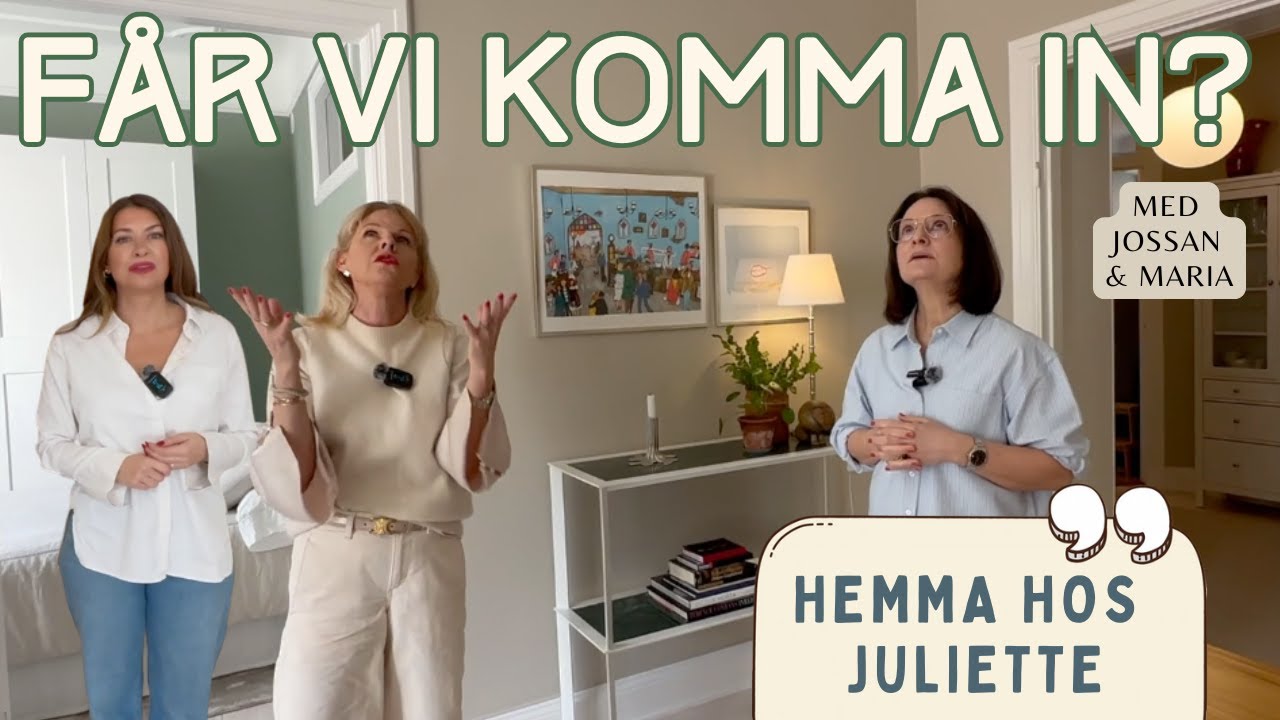 House Tour —  Stuckaturexpertens stilfulla jugend-våning i innerstan!