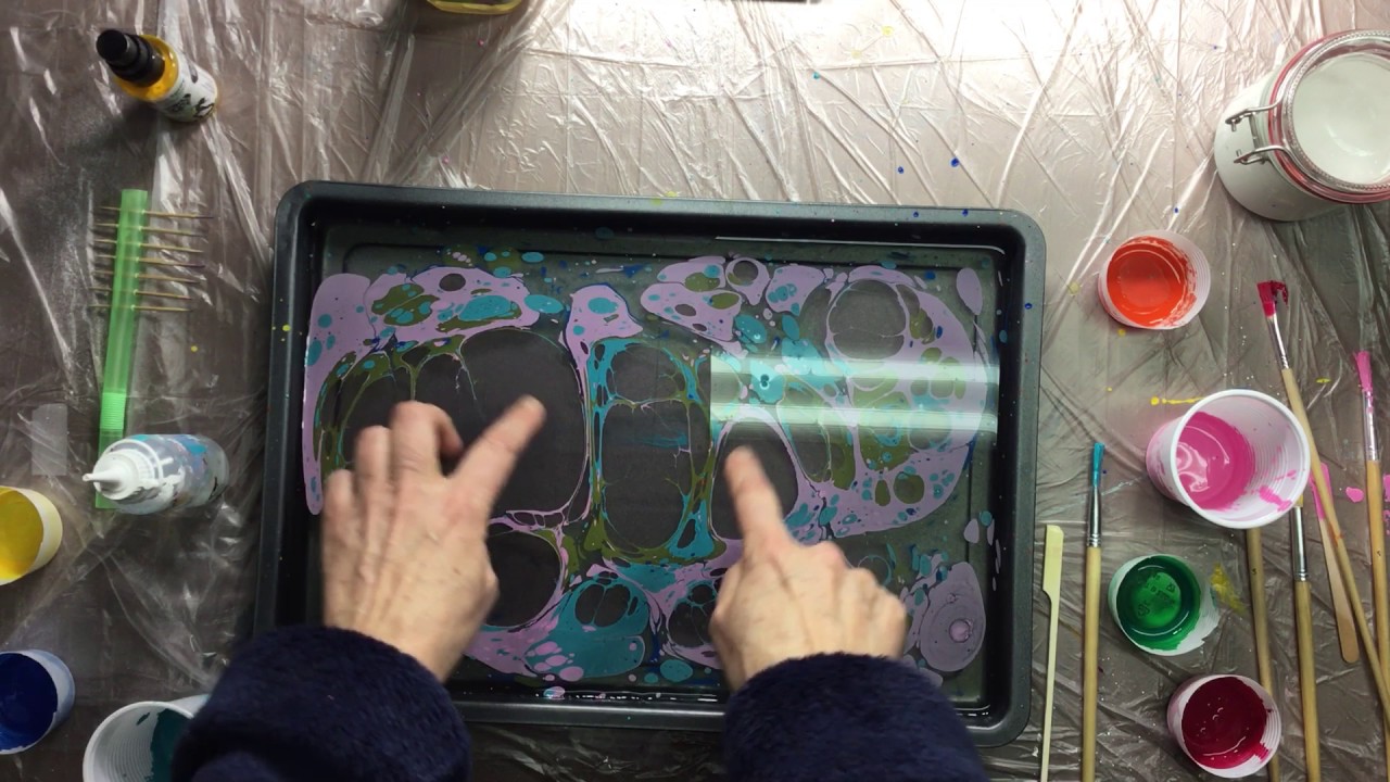 ( 021) Paper Marbling Basics