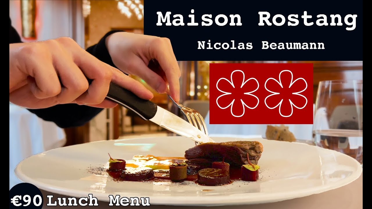 2☆ Michelin unmissable restaurant if you love French traditional cuisine | Maison Rostang