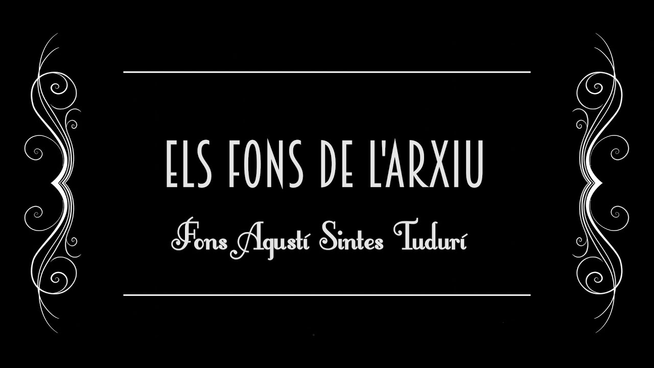 El fons d'Agustí Sintes Tudurí