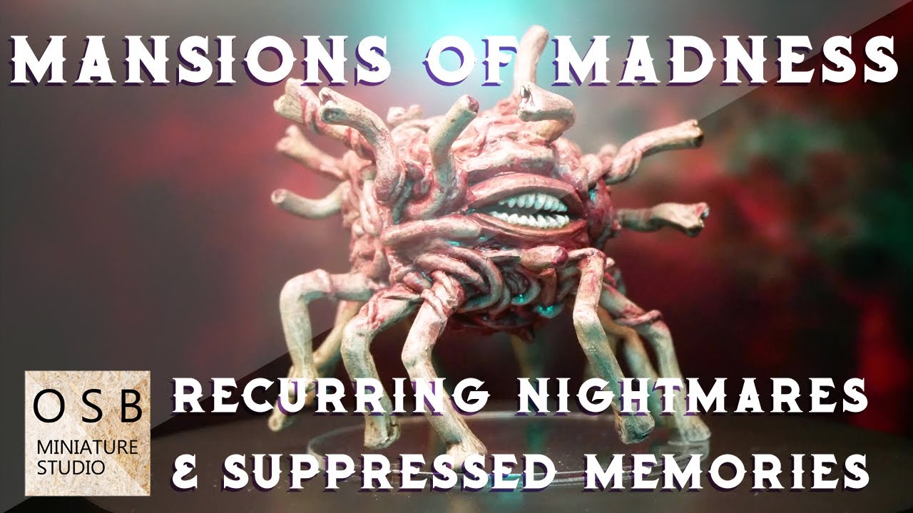 Mansions of Madness Recurring Nightmares & Suppressed Memories Painted Miniatures