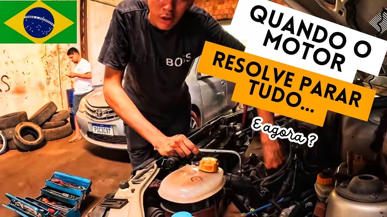 O motor bateu… mas eu não desisti! Veja como encarei o desafio e coloquei tudo pra funcionar de novo