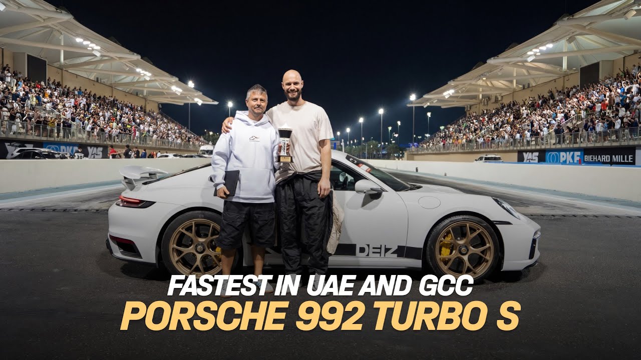 We Pushed a Porsche 992 Turbo S to Its Limits | 9.36s 1/4 mile