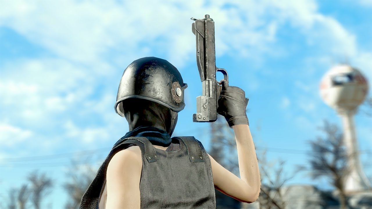 The Assault Pistol (Colt SCAMP) - Demonstration (Fallout 4 Mods)