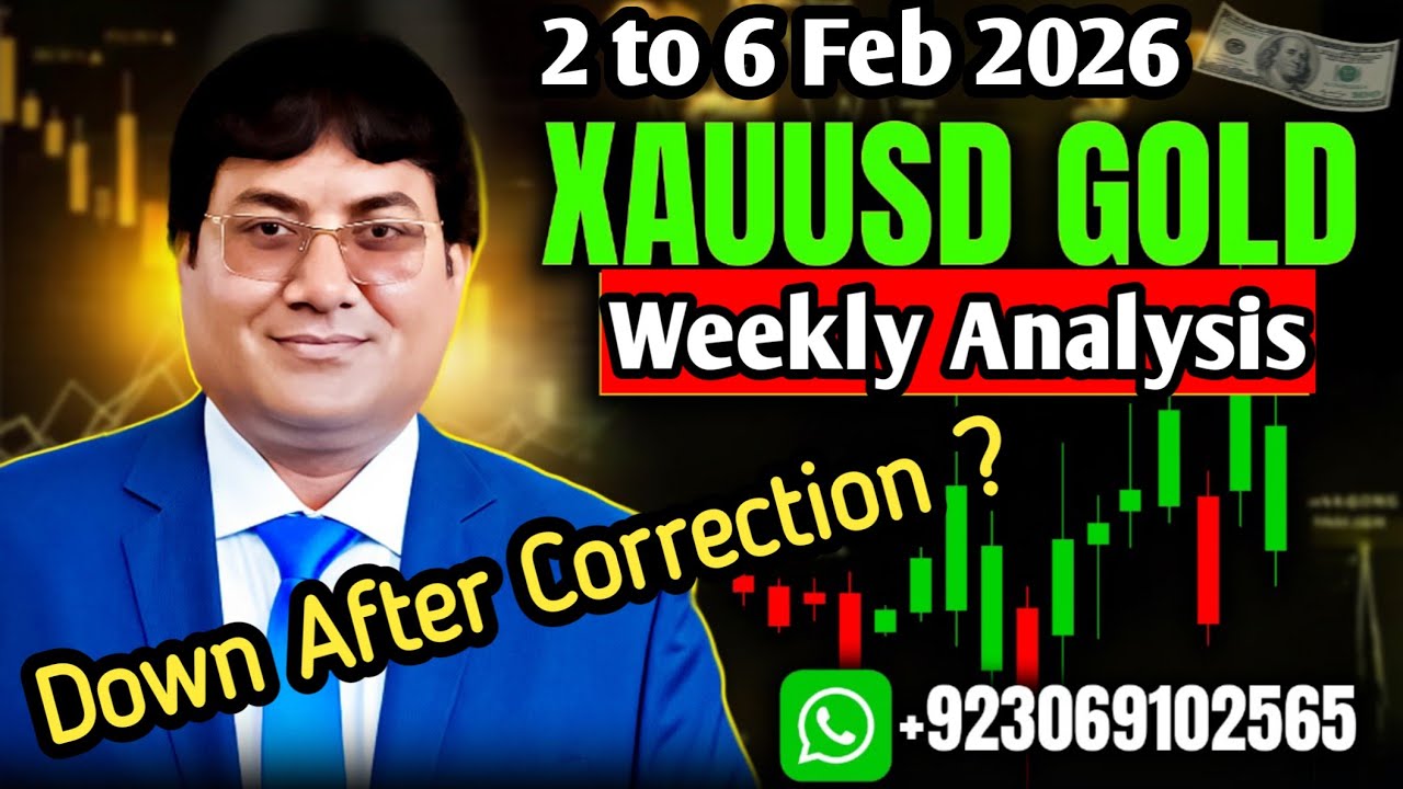 xauusd weekly analysis hindi 2-6 Feb26 | #gold price prediction nextweek silver forex forecast news
