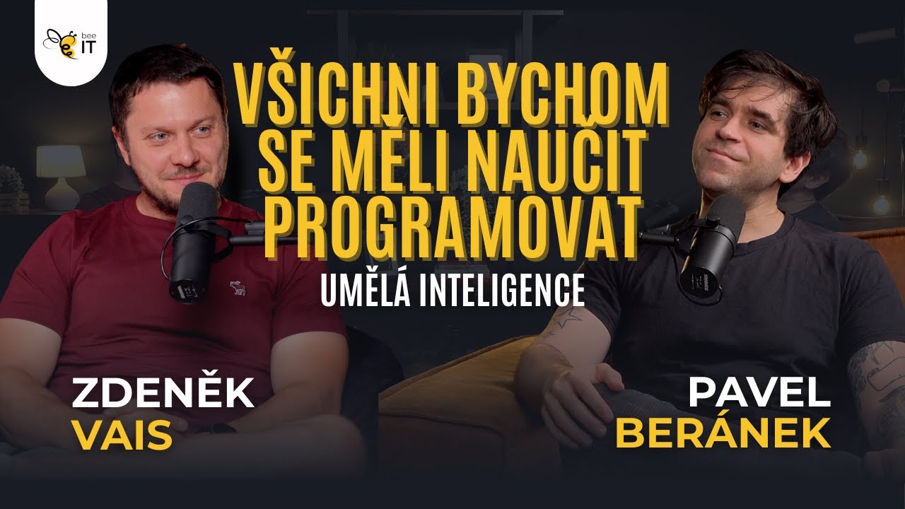 S příchodem AI bychom se měli o to víc naučit programovat: Umělá inteligence | Pavel Beránek