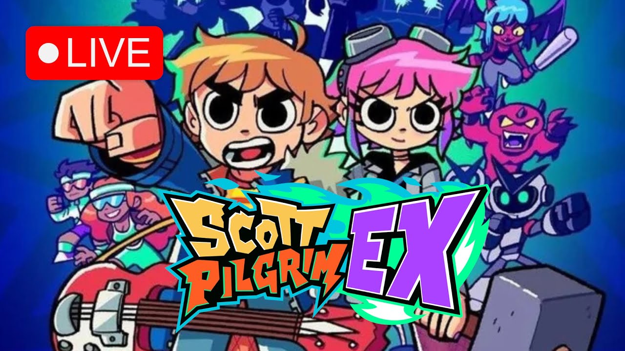 (PC/RTX4050) Scott Pilgrim EX (Live) P.1 CO-OP Chapters 1 - 5 (1080p)