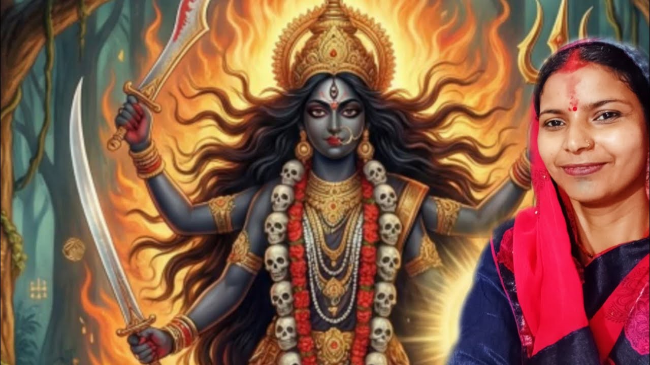by Sadhana Kumari मां काली अपने भक्तों पर कृपा करें। कृपा प्राप्त करें सुनें चमत्कारी मंत्र व भजन।🙏🏻