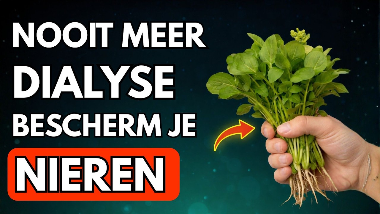 Nefroloog onthult: 5 bladeren die nierfalen omkeren en dialyse voorkomen