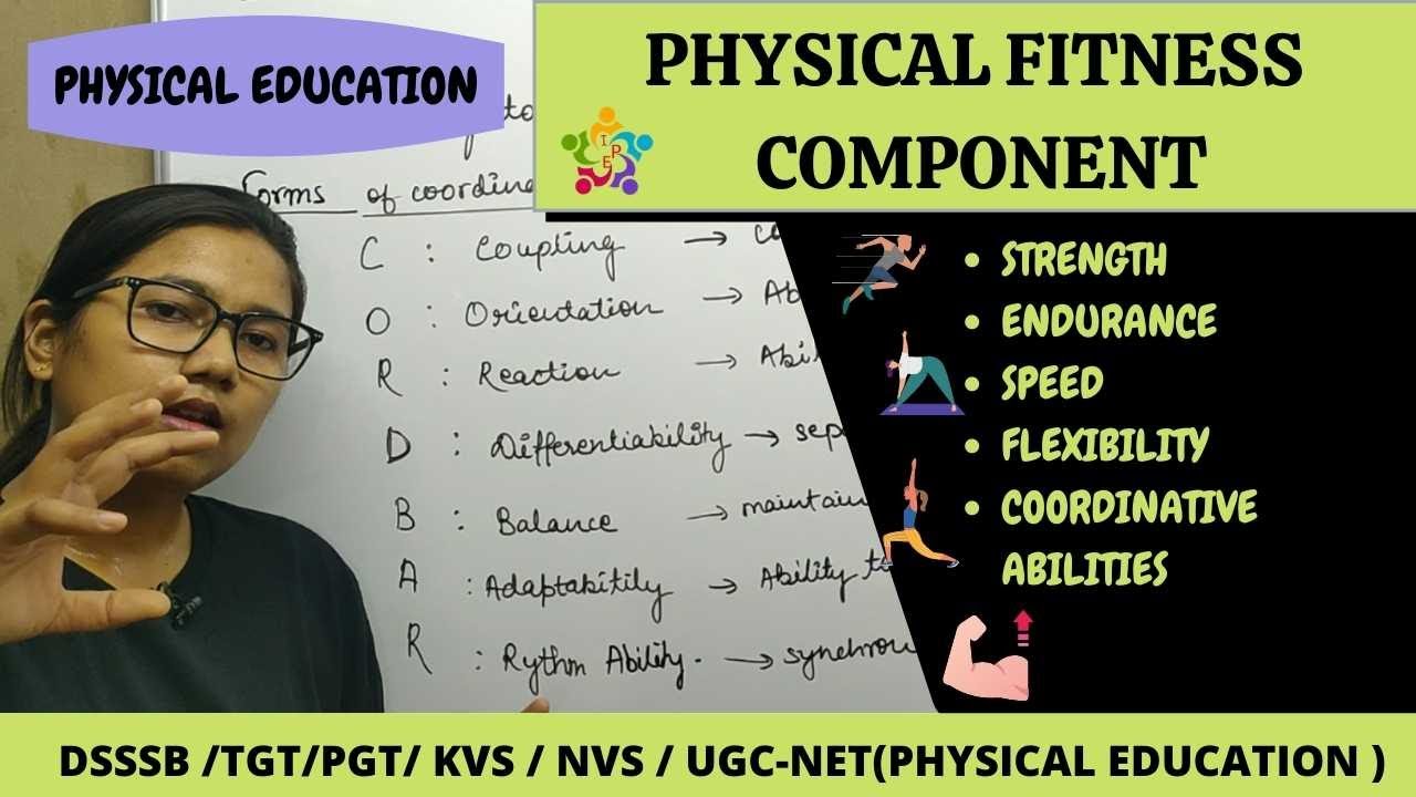 PHYSICAL FITNESS COMPONENT || M.P.ED || B.P.ED || UGC-NET|| PHYSICAL EDUCATION