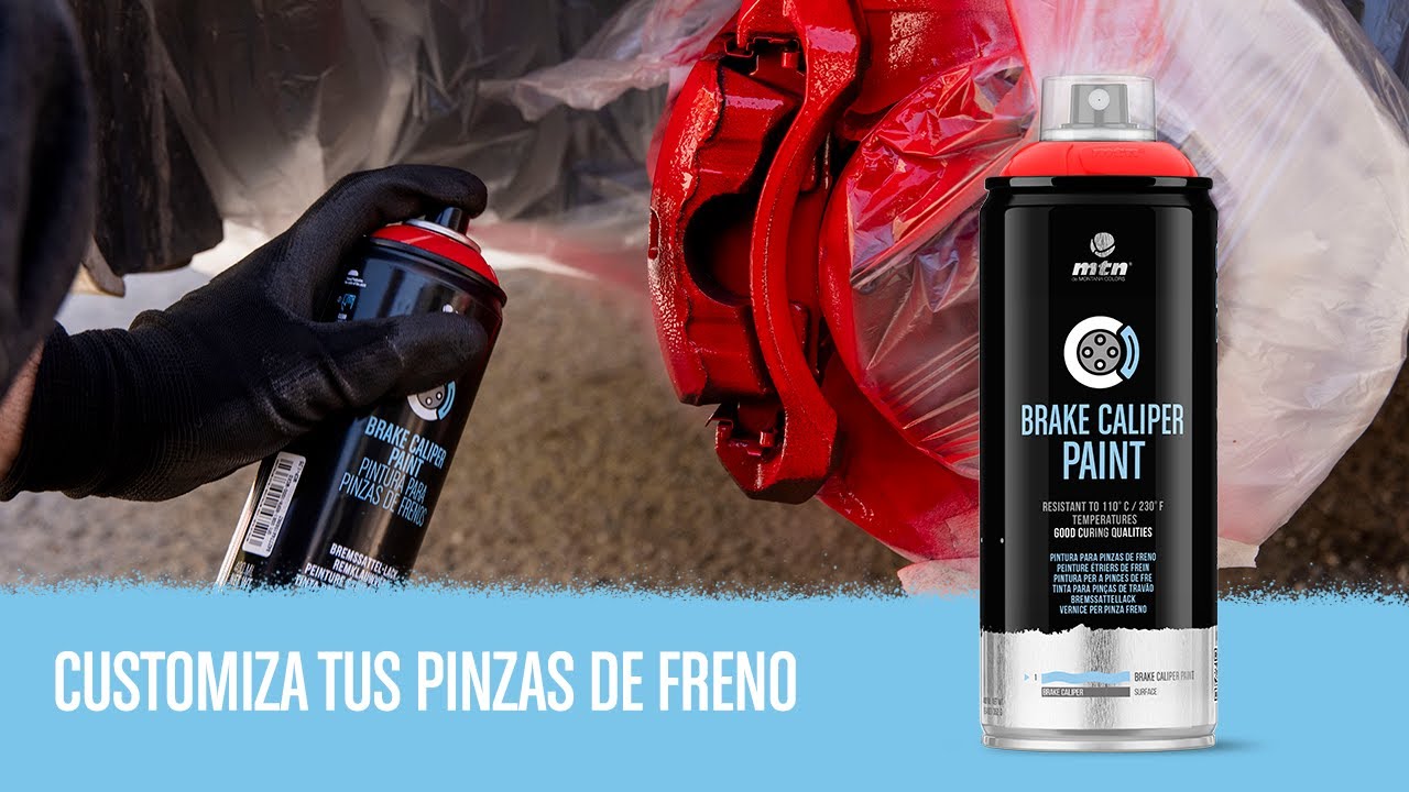 Cómo utilizar el MTN PRO Pintura para pinzas de frenos