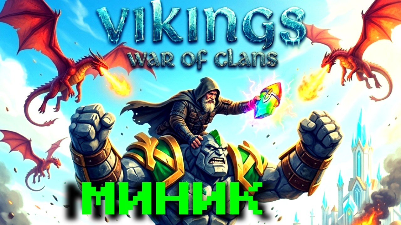 Субботний МИНИК(Saturday Mini)Vikings War of Clans #vikings #mmorpg
