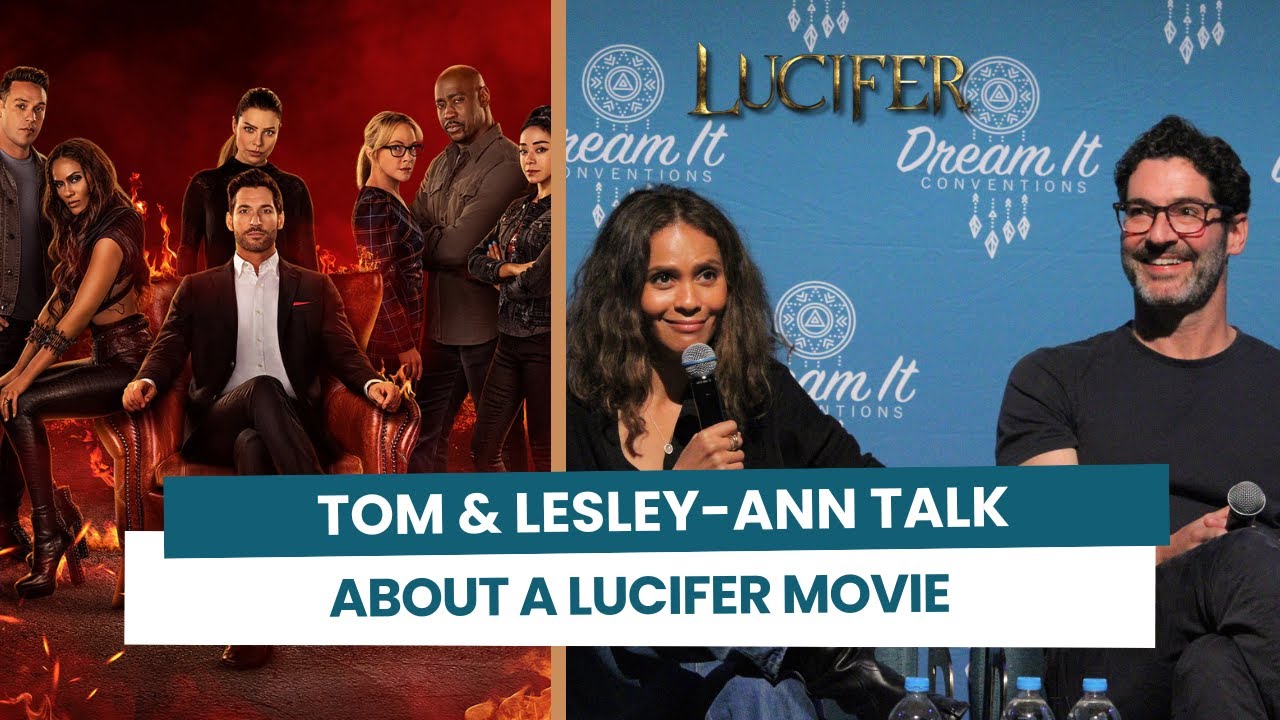 Tom Ellis & Lesley-Ann Brandt talks about a Lucifer movie for the 10th anniversary & a spin-off
