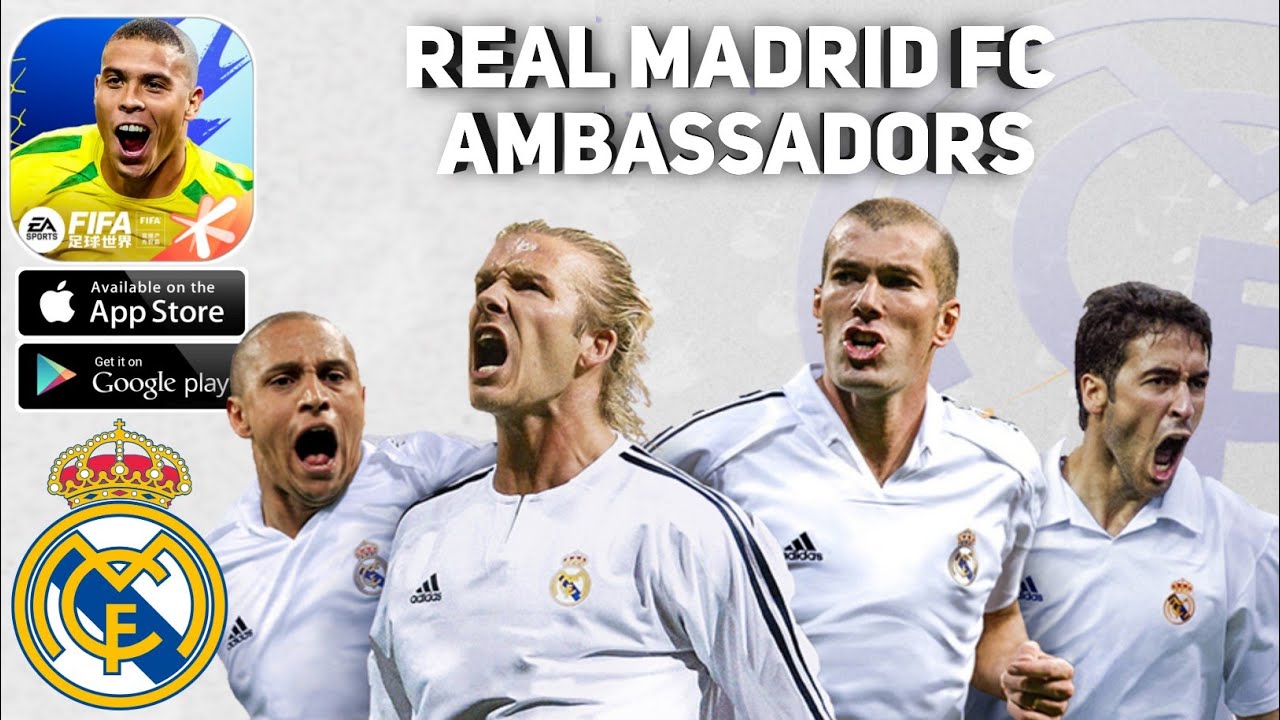 FIFA Mobile 23 China By Tencent New Update Real Madrid CF Ambassadors | ft Zidane, Kaka, Beckham