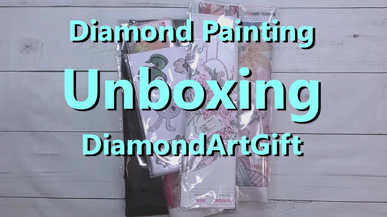 Diamond Painting Unboxing - DiamondArtGift