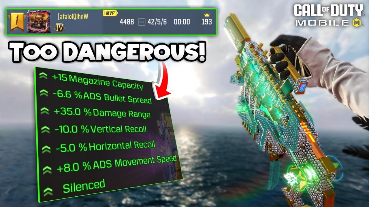 I tried the Buffed Switchblade X9 and it too Dangerous now!