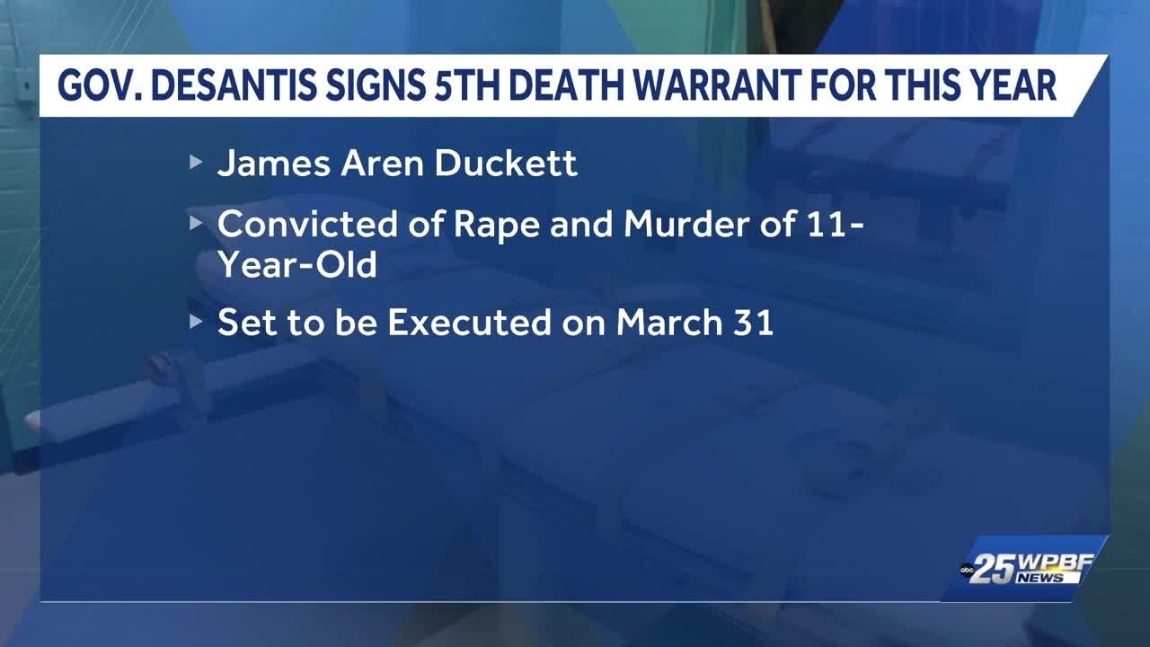 Former Florida police officer to be executed for 1987 murder of 11-year-old girl