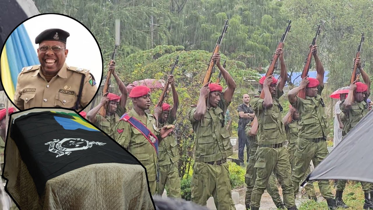 RISASI LAINI ZAPIGWA JUU MAKABURINI KAMA HESHIMA  MAZISHI YA OCD AFANDE CHIKO
