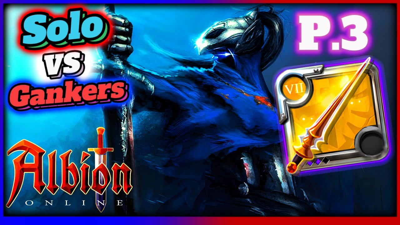 🔥SOLO VS GANKERS! P3🔥Albion online PVP // zona roja