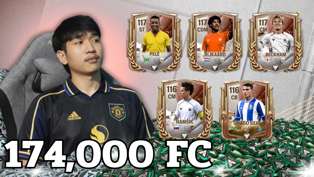 174,000 FC POINTS ล่าหมดทุกตัว (ประกาศผู้โชคดีรับสตาพาส) | FC MOBILE
