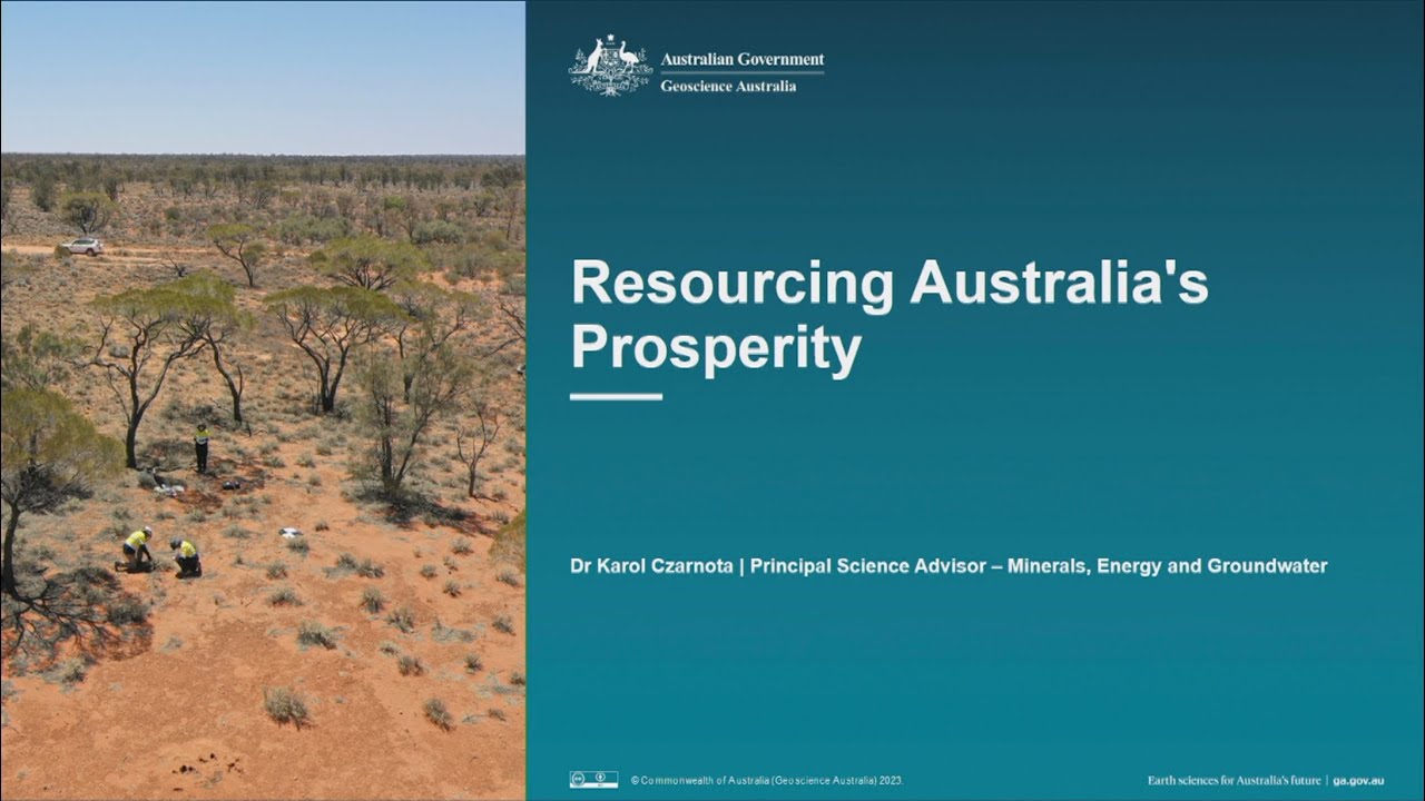 SAEMC 2024 | Geoscience Australia: Resourcing Australia's Prosperity Initiative