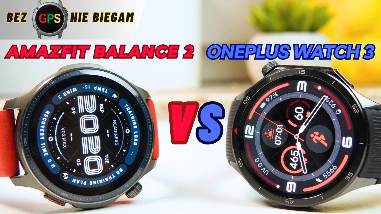 Amazfit Balance 2 vs Oneplus Watch 3 - Porównanie mocnych zawodników ⚔️‼️