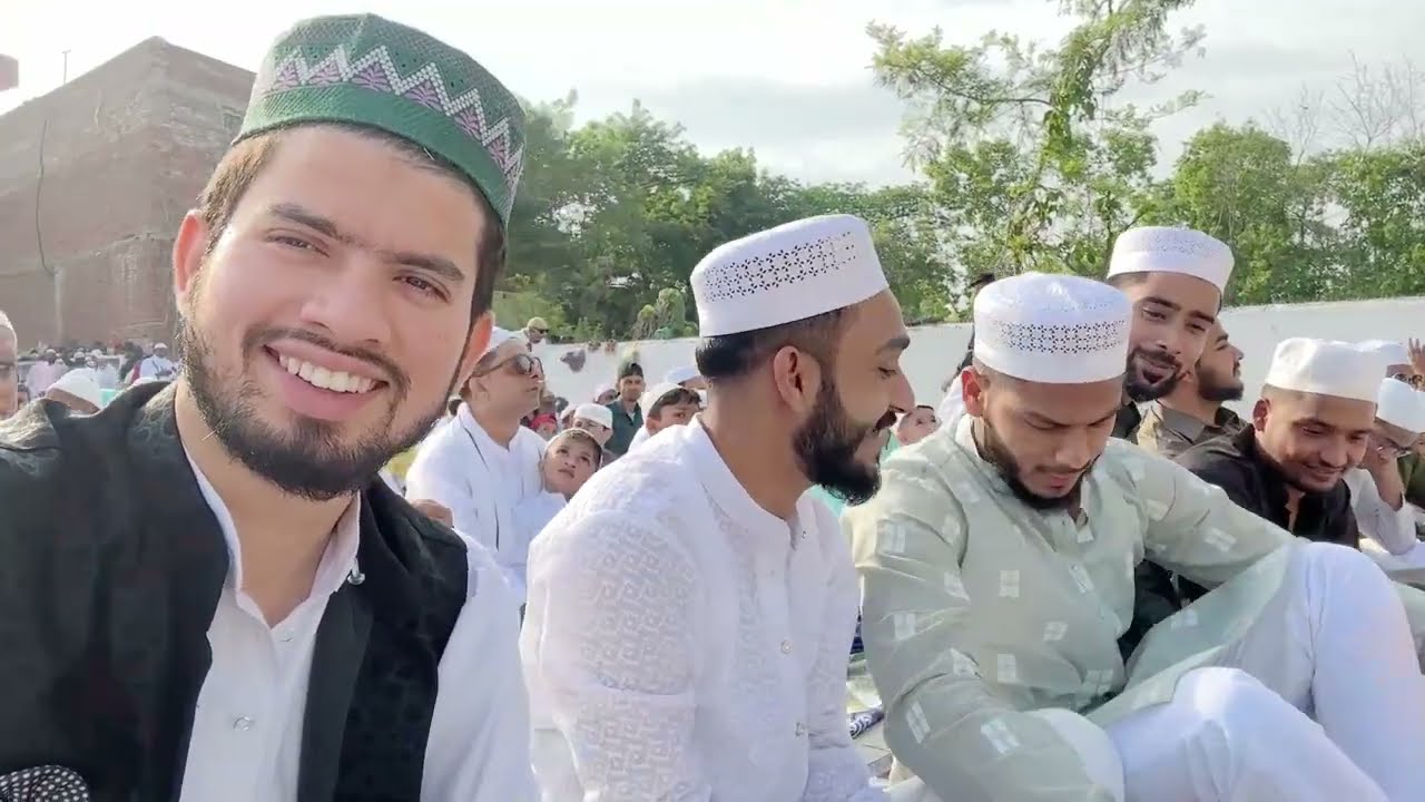 Eid ki namaz dosto aur papa k sath.. II Nepalgunj II Eidgah II Siddarthview II Work Place