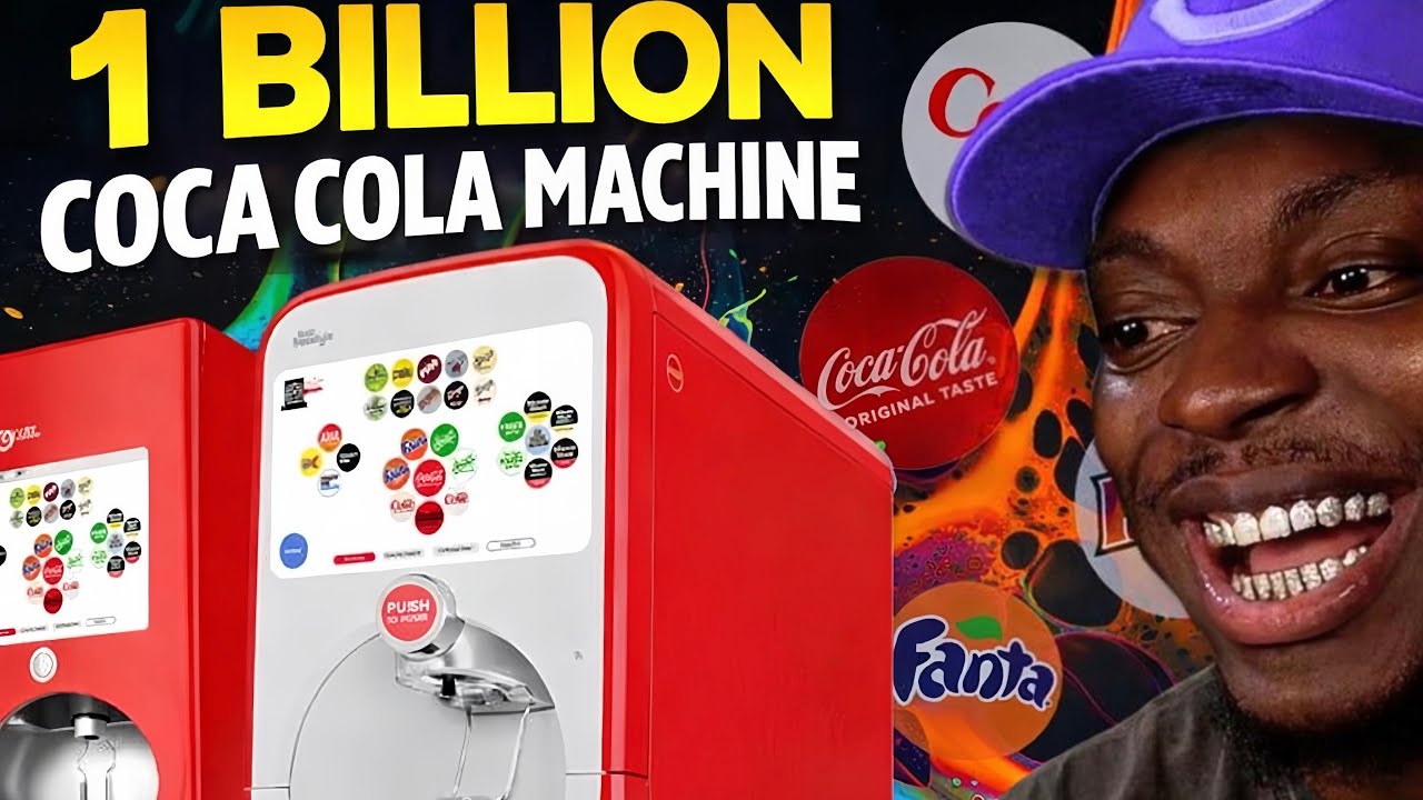 Taca reaguje na maszynę Coca-Cola wartą miliard dolar&oacute;w