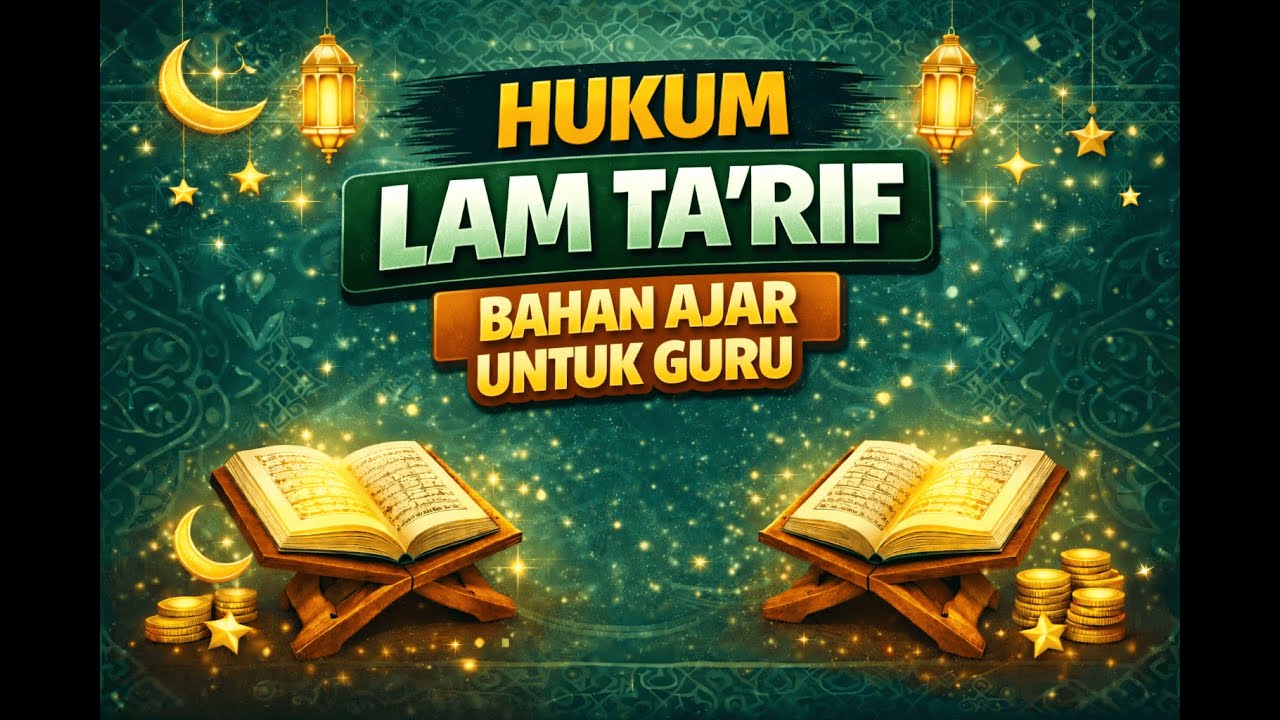 HUKUM LAM TA'RIF (UNTUK GURU)