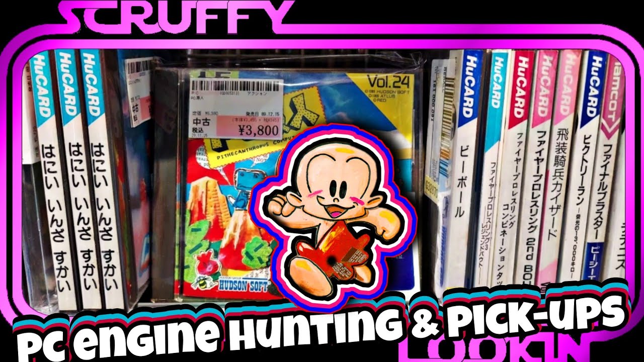 PC Engine Game Hunting & Pick-ups