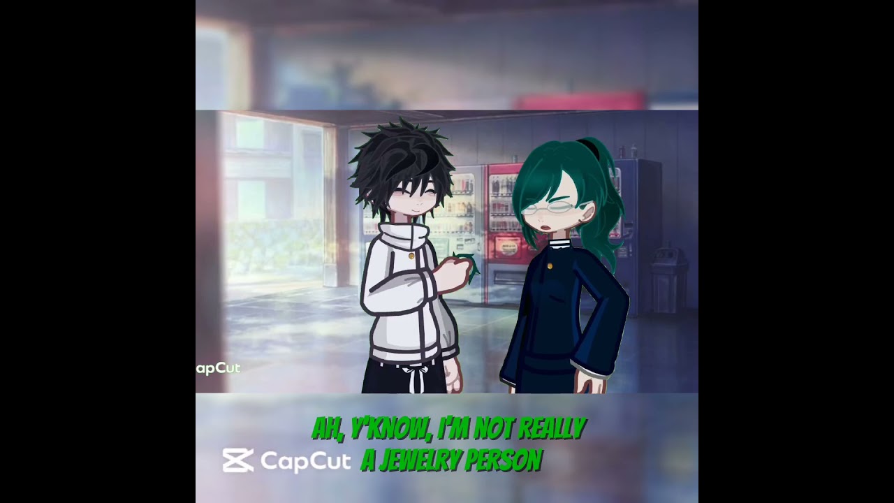 I made this friendship bracelet for you|| Gl2|| Meme|| Ytmk||#jjk0 #yutaokkotsu #makizenin #Yutamaki