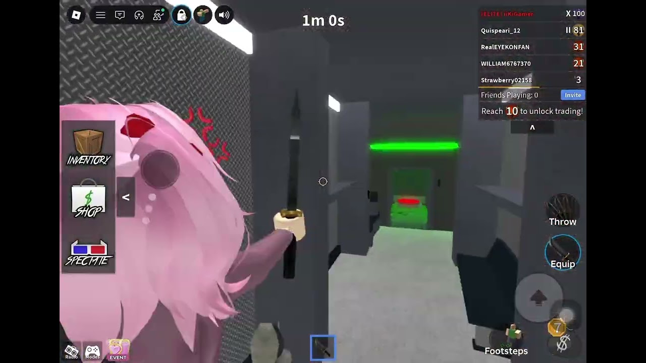 Winning mm2 as murderer ￼